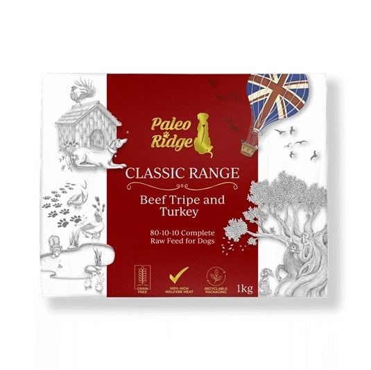 Classic Beef Tripe and Turkey1kg