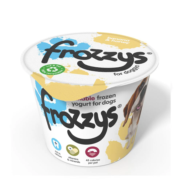 Frozzys Banana & Honey Frozen Yoghurt 85g