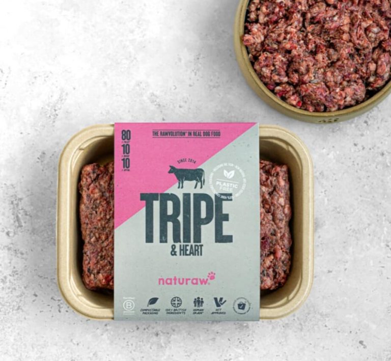 Naturaw Tripe and Heart 500g