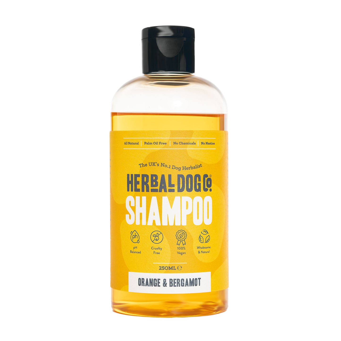 Orange & Bergamot Natural Shampoo 250ml