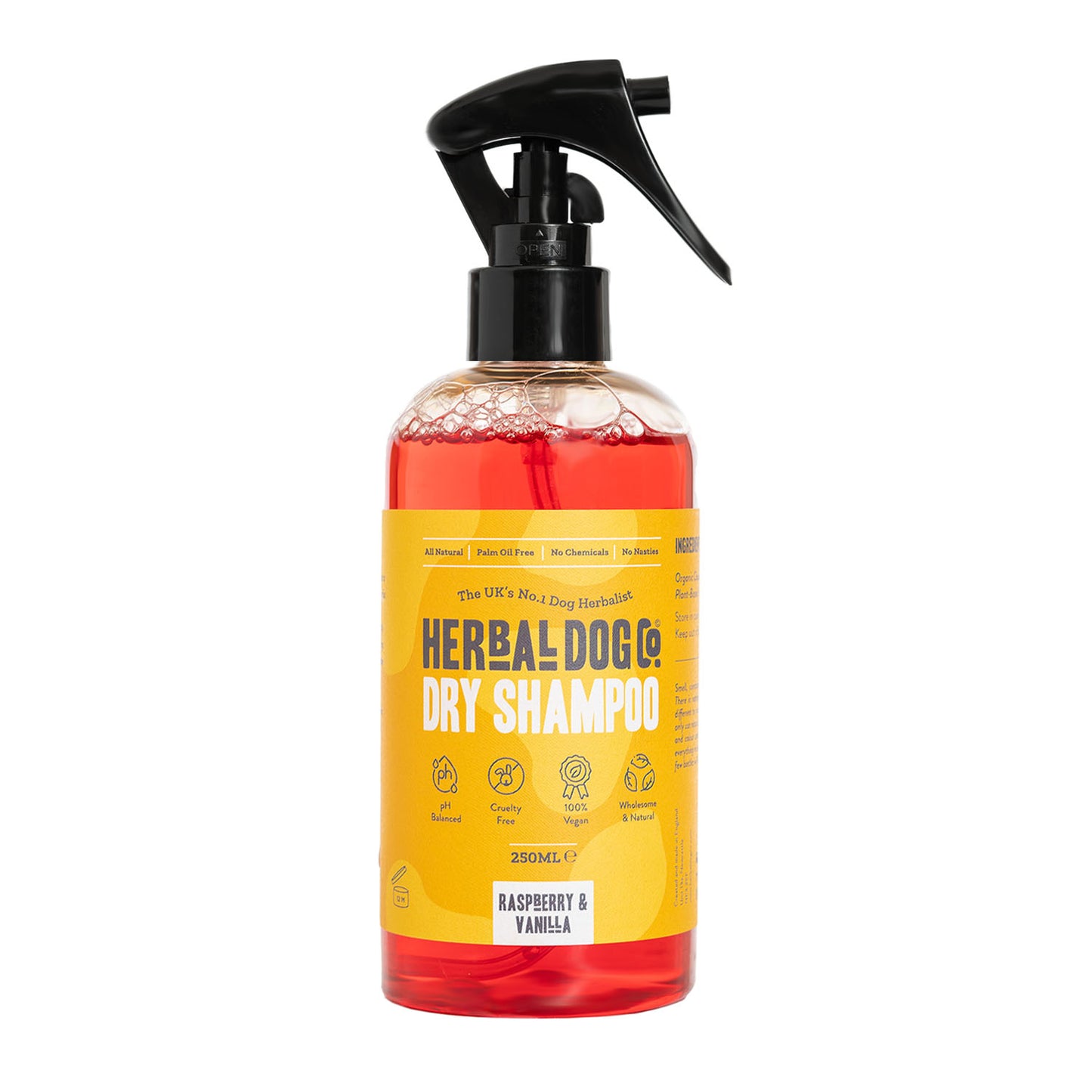 Raspberry & Vanilla Dry Shampoo 250ml