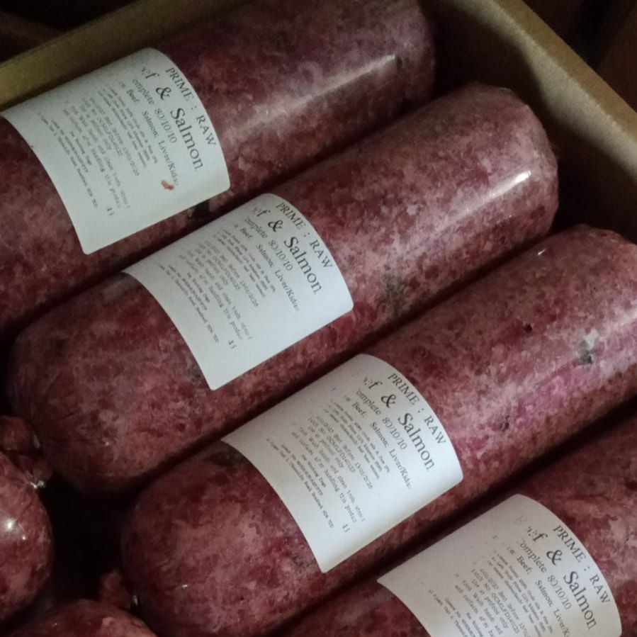 Beef & Salmon Mince 454g