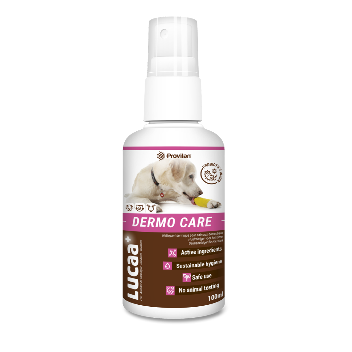 LUCCA+ Probiotic Pet Dermo Wound Care 100ml