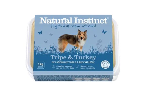 Natural Tripe and Turkey 1kg