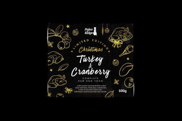 Christmas Turkey and Cranberry 500g