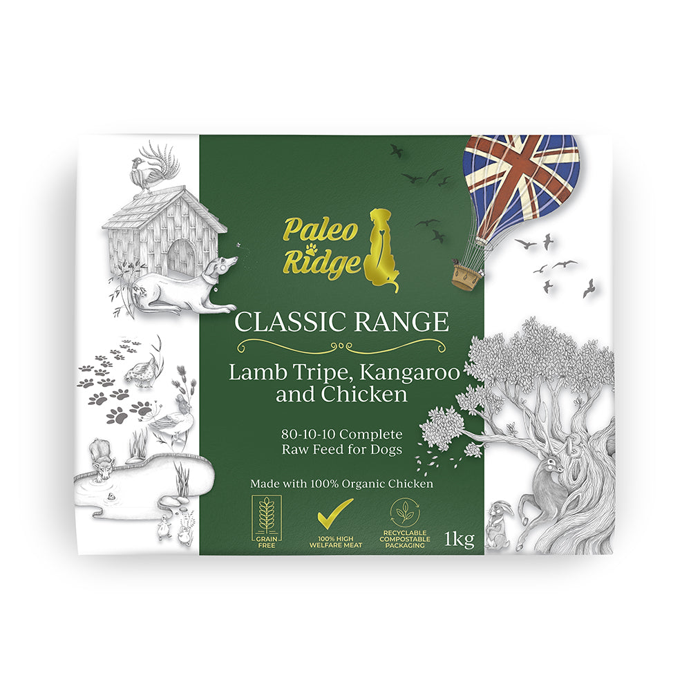 Classic Lamb Tripe, Kangaroo and Chicken 1kg