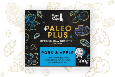 Paleo Plus Pork and Apple 500g