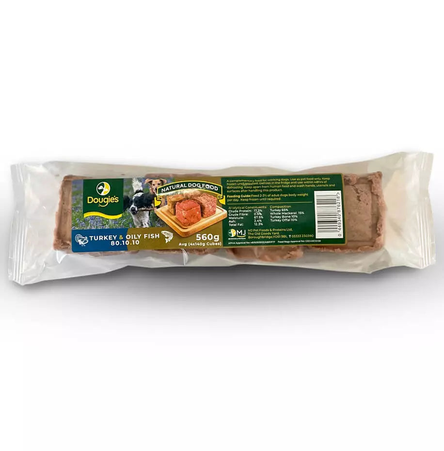 Turkey & Oily Fish 80/10/10 560g