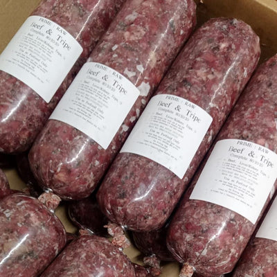 Beef and Tripe Mince 454g