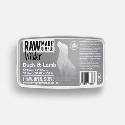 RMS  Duck & Lamb 500g