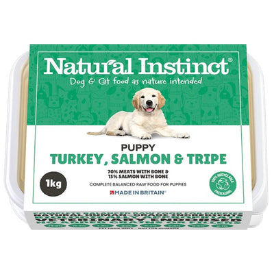 Puppy Turkey Salmon & Tripe 2 x 500g