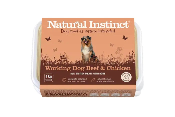 Working Dog Beef and Chicken 2 x 500g